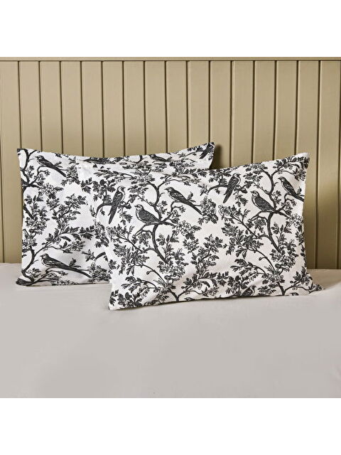 Evidea Soft Peace 2'li Yastık Kılıfı - Beyaz - 50x70 cm - S000477160-20063