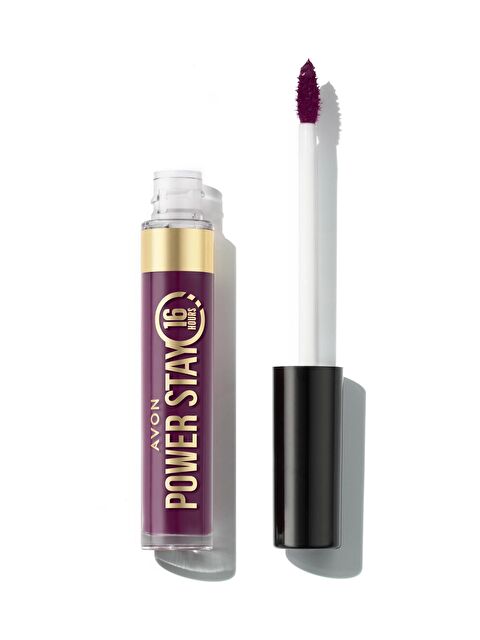 AVON Power Stay Kalıcı Likit Mat Ruj Power on Plum - S000188639-10231