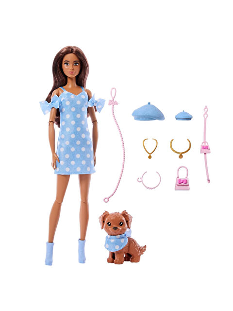 BARBIE Barbie Uyumlu Dostlar Puantiye Teması JFP38 - S000486671-10231
