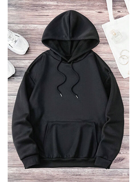 uyguntarz Can Dostum Baskılı Oversize Sweatshirt - S000265659-19351