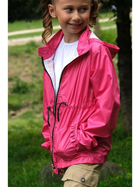 Pina Kids Kız Çocuk Yağmurluk Kapüşonlu Su Geçirmez 5-14 Yaş - S000148492-18686