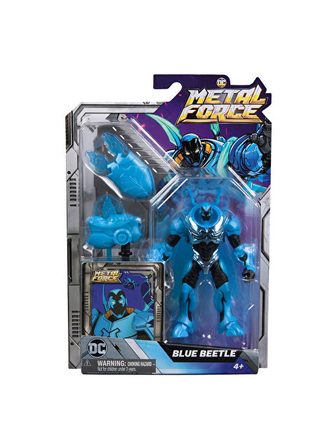 DC Comics Metal Force Aksiyon Figürü Blue Beetle 6070907 - S000486673-10231