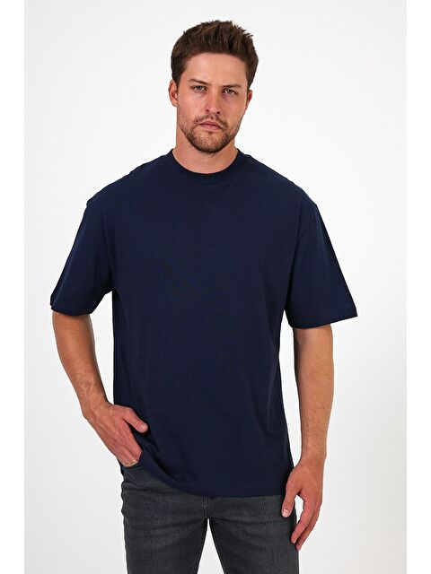 Rodi Bisiklet Yaka Baskılı Erkek Tişört 7024 - S000207525-23093