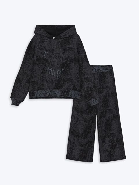 Little Star Kız Çocuk Batik Eşofman Takım - S000273401-19351