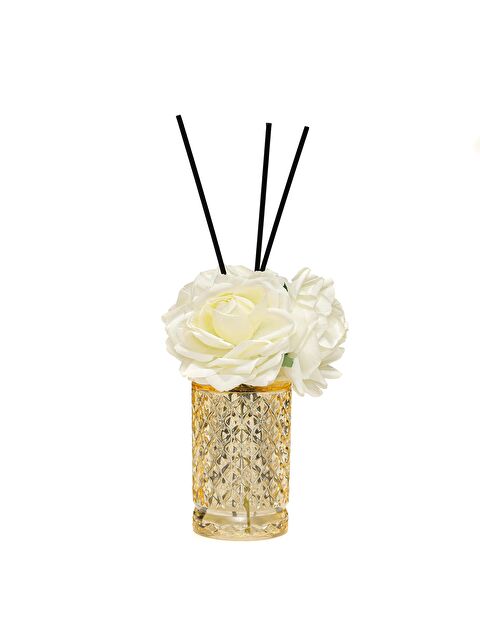 Missi Kristal Gül Serisi- Amber Silindir Cam/Oud Vaniya Oda Kokusu - S000502990-455