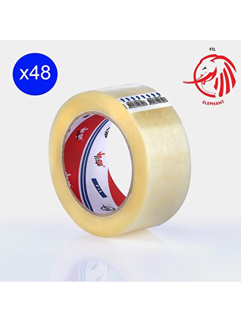 Ve-Ge Fil Koli Bandı 45x100 Mm Şeffaf 48 Li - S000168251-26865