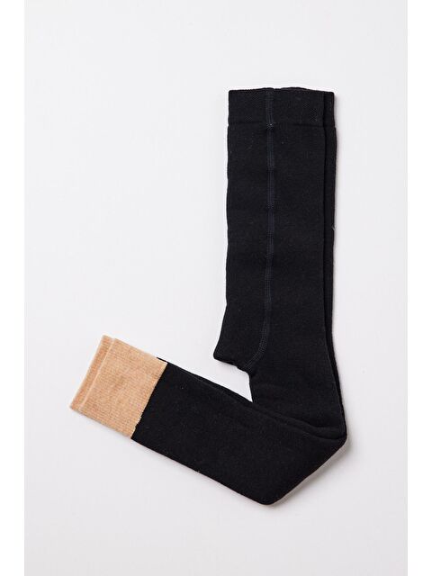 Katia And Bony Paçası Detaylı Bebek Havlu Tayt Siyah - S000140797-19351