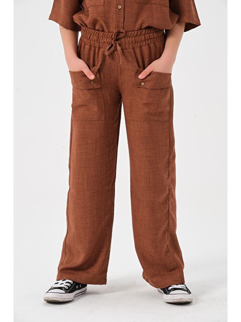 JAZZİEE Genç Kız Çocuk Cep Detaylı Pantolon - S000315744-29704