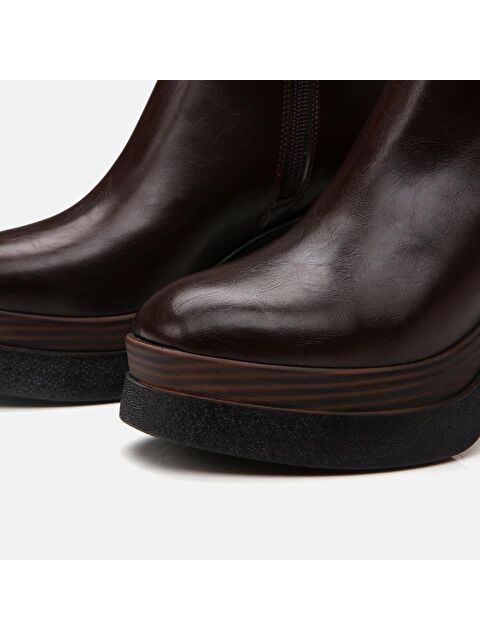 Yaya By Hotiç Kahve Kadın Topuklu Bot - S000443756-19413