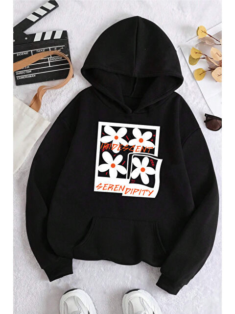 uyguntarz Iridescent Serendipity Baskılı Oversize Sweatshirt - S000265607-19351