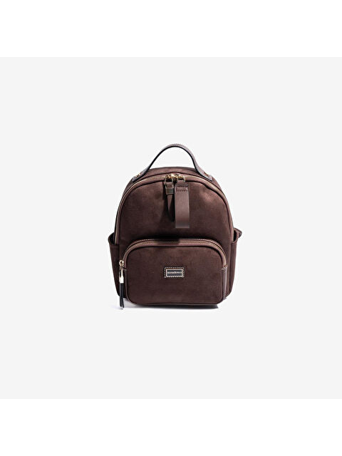 Silver Polo Kadın SP1130-M12 SILVER POLO Sırt Çantası Kahve-Kahve