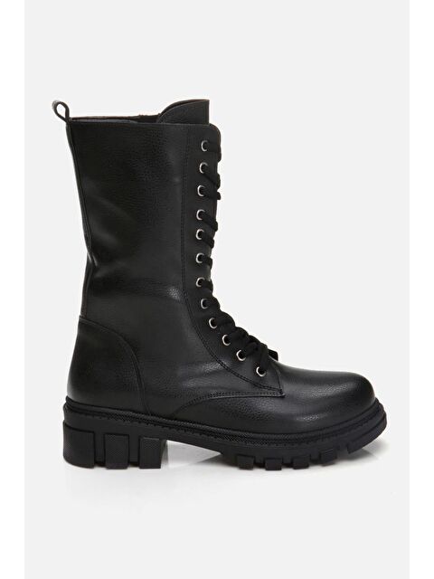 Yaya By Hotiç Siyah Kadın Düz Bot - S000443766-19351