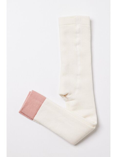 Katia And Bony Paçası Detaylı Bebek Havlu Tayt Beyaz - S000140797-20063