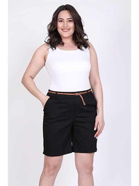Mylinemoda Kemerli Şort - S000241864-19351