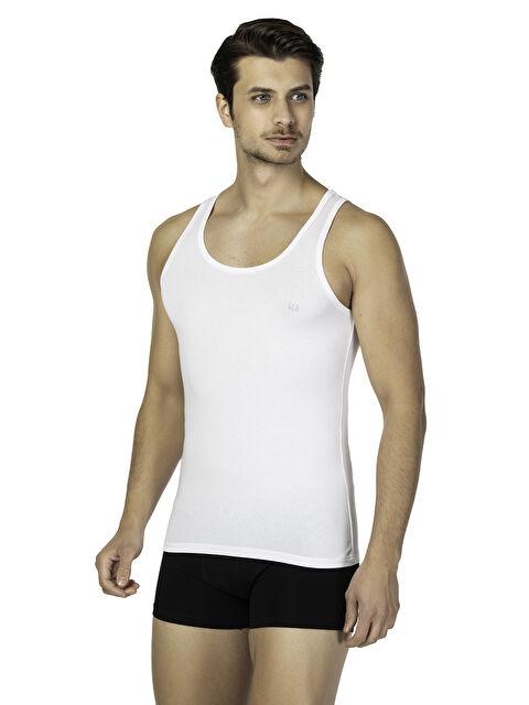 D'S damat DS Damat Trendy 2li Atlet BEYAZ - S000532184-20063