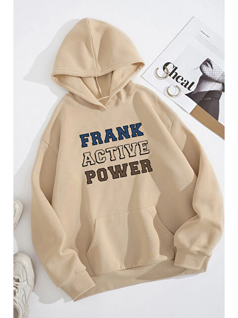 uyguntarz Frank Active Power Baskılı Oversize Sweatshirt - S000265662-19928