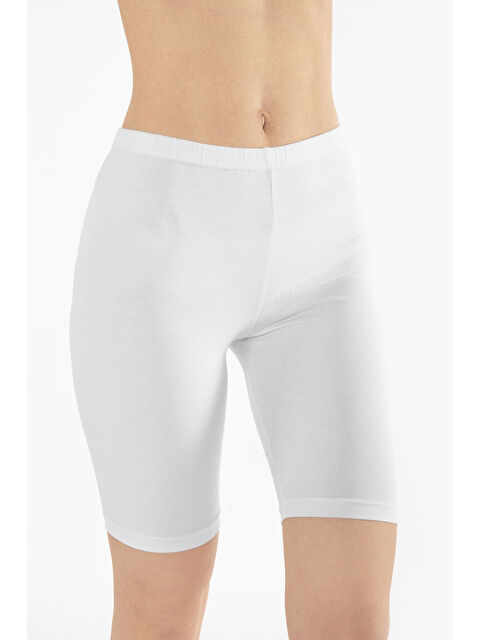 NBB Beyaz Kısa Tayt - S000426124-20063