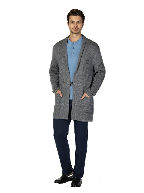 D'S damat DS Damat Rob Melanj Triko K.LACİVERT - S000532194-29672