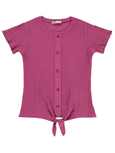 Civil Girls Kız Çocuk Tişört 10-13 Yaş Leylak Pusu