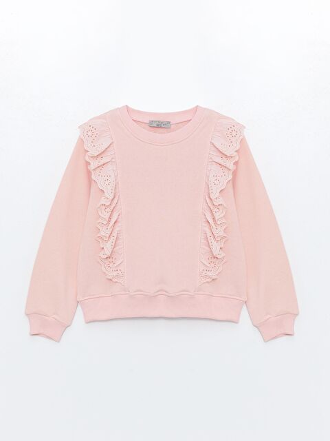 Little Star Kız Çocuk Fistolu Sweatshirt - S000274720-23490