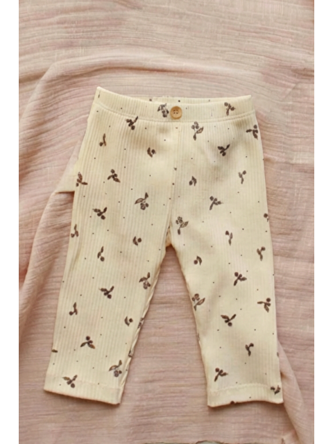 Oh La La Koala For Little Ones Kiraz Baskılı Fancy Kaşkorse Tayt