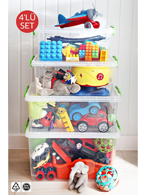 Nandy Home 4 Lü Set Elite Line Çok Amaçlı Depolama ve Düzenleme Seti - S000280096-20063