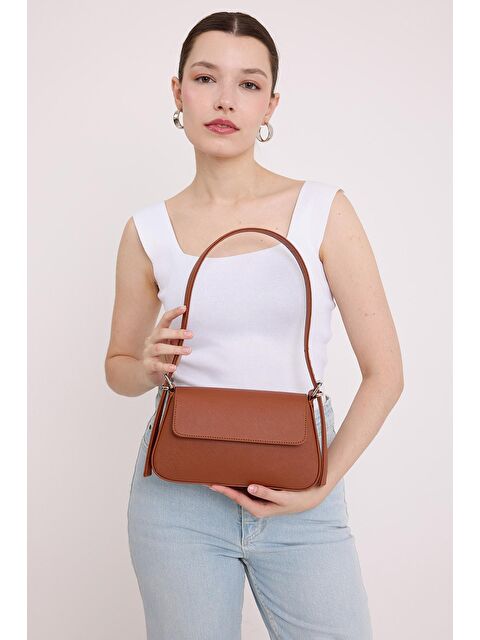 Bigdart Kadın Taba Kapaklı Baget Çanta 010169 - S000193604-14955