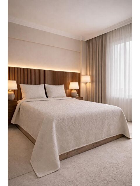 Çeyiz Diyarı Elva 3 Parça Çift Kişilik Yatak Örtüsü 235x245 cm - S000497189-23173