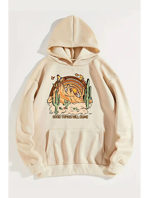 uyguntarz Arizona Baskılı Unisex Oversize Sweatshirt - S000265666-19928