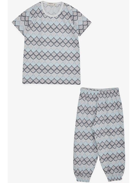Breeze Kız Bebek Kısa Kollu Pijama Takımı Desenli Karışık Renk (1 Yaş) - S000370655-23173