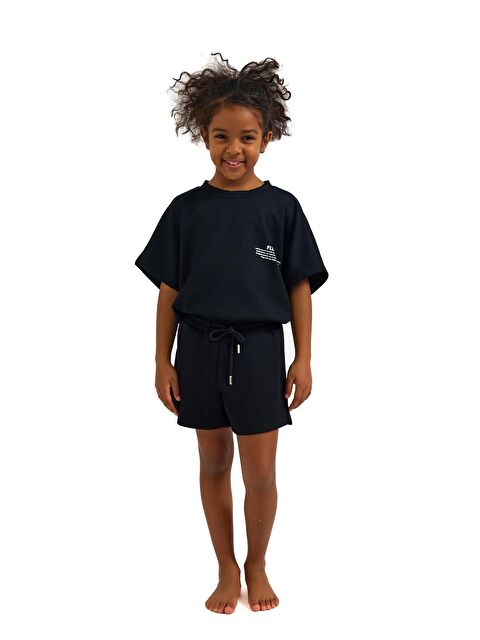 Katia And Bony Kız Çocuk Siyah Renkli Şort - S000140803-19351