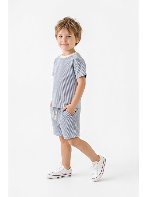 Miababy Bürümcük Şort Tişört 2li Takım