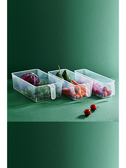 Nandy Home Frigo Kulplu Mini Buzdolabı & Dolap Içi Düzenleyici Organizer 3 Adet - S000108027-26865