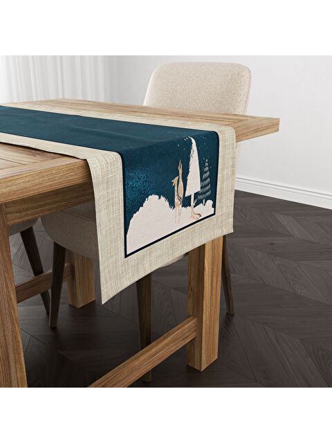 Evmila Yılbaşı Temalı 40x140 Kadife Runner - S000292059-23173