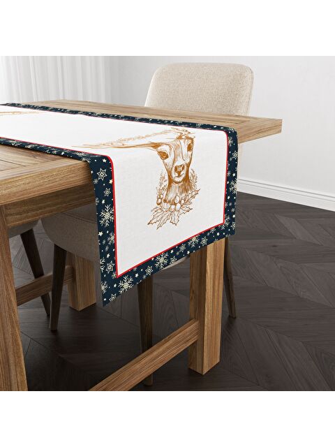 Evmila Yılbaşı Temalı 40x140 Kadife Runner - S000292062-23173