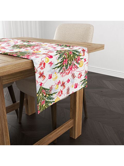 Evmila Yılbaşı Temalı 40x140 Kadife Runner - S000292065-23173