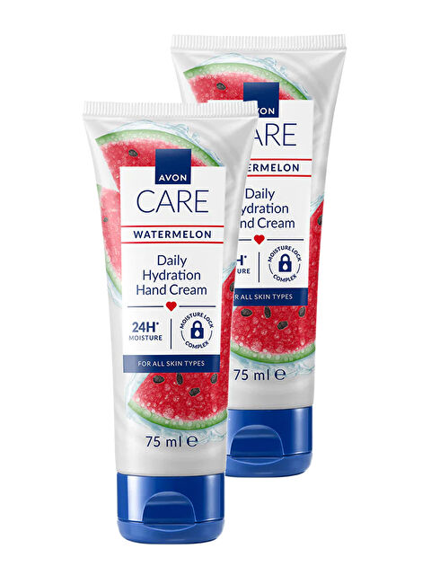 AVON Care Watermelon Karpuz Kokulu El Kremi 75 Ml. İkili Set - S000285593-10231