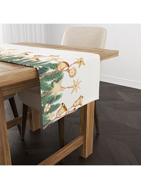 Evmila Yılbaşı Temalı 40x140 Kadife Runner - S000292069-23173