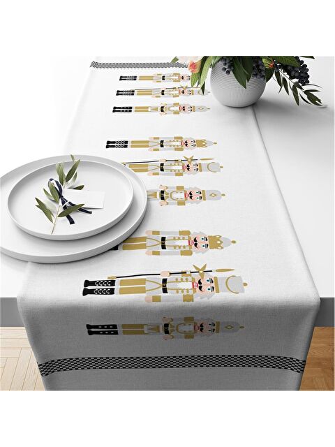 Evmila Yılbaşı Temalı 40x140 Kadife Runner - S000292082-23173