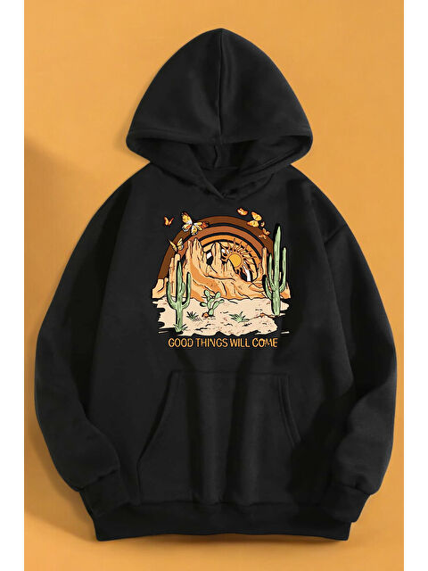 uyguntarz Arizona Baskılı Unisex Oversize Sweatshirt - S000265666-19351