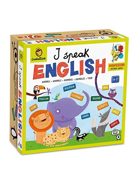 Ludattica I Speak English - Animali - Giochi Montessori - S000240948-10231