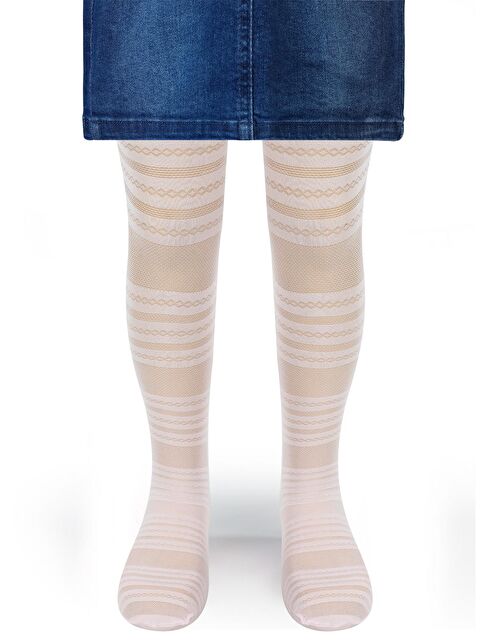 Civil Kız Çocuk Külotlu Çorap 2-12 Yaş Pembe