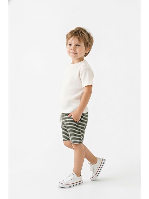 Miababy Erkek Çocuk Şort Tişört 2li Takım