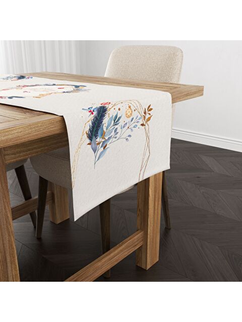 Evmila Yılbaşı Temalı 40x140 Kadife Runner - S000292114-23173