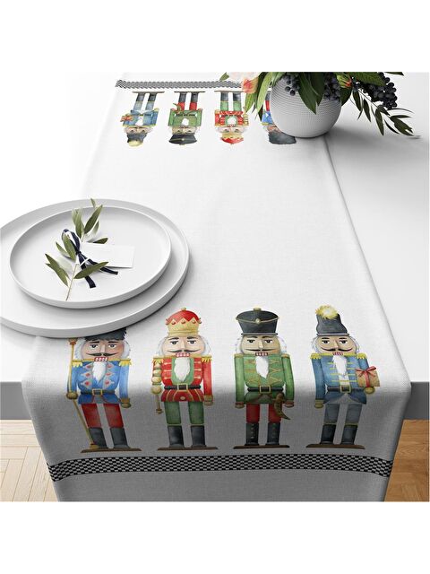 Evmila Yılbaşı Temalı 40x140 Kadife Runner - S000292115-23173