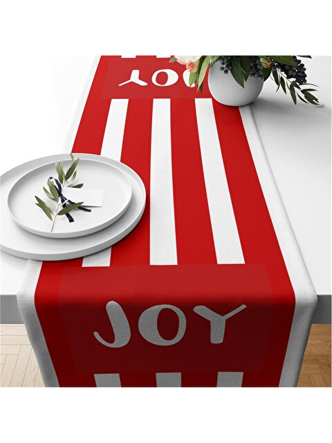 Evmila Yılbaşı Temalı 40x140 Kadife Runner - S000292092-23173