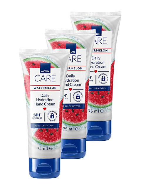 AVON Care Watermelon Karpuz Kokulu El Kremi 75 Ml. Üçlü Set - S000285596-10231
