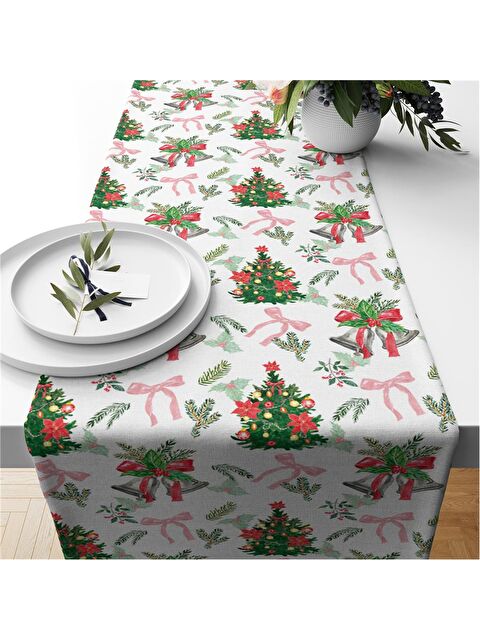 Evmila Yılbaşı Temalı 40x140 Kadife Runner - S000292093-23173