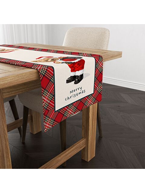 Evmila Yılbaşı Temalı 40x140 Kadife Runner - S000292097-23173