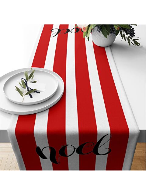 Evmila Yılbaşı Temalı 40x140 Kadife Runner - S000292099-23173